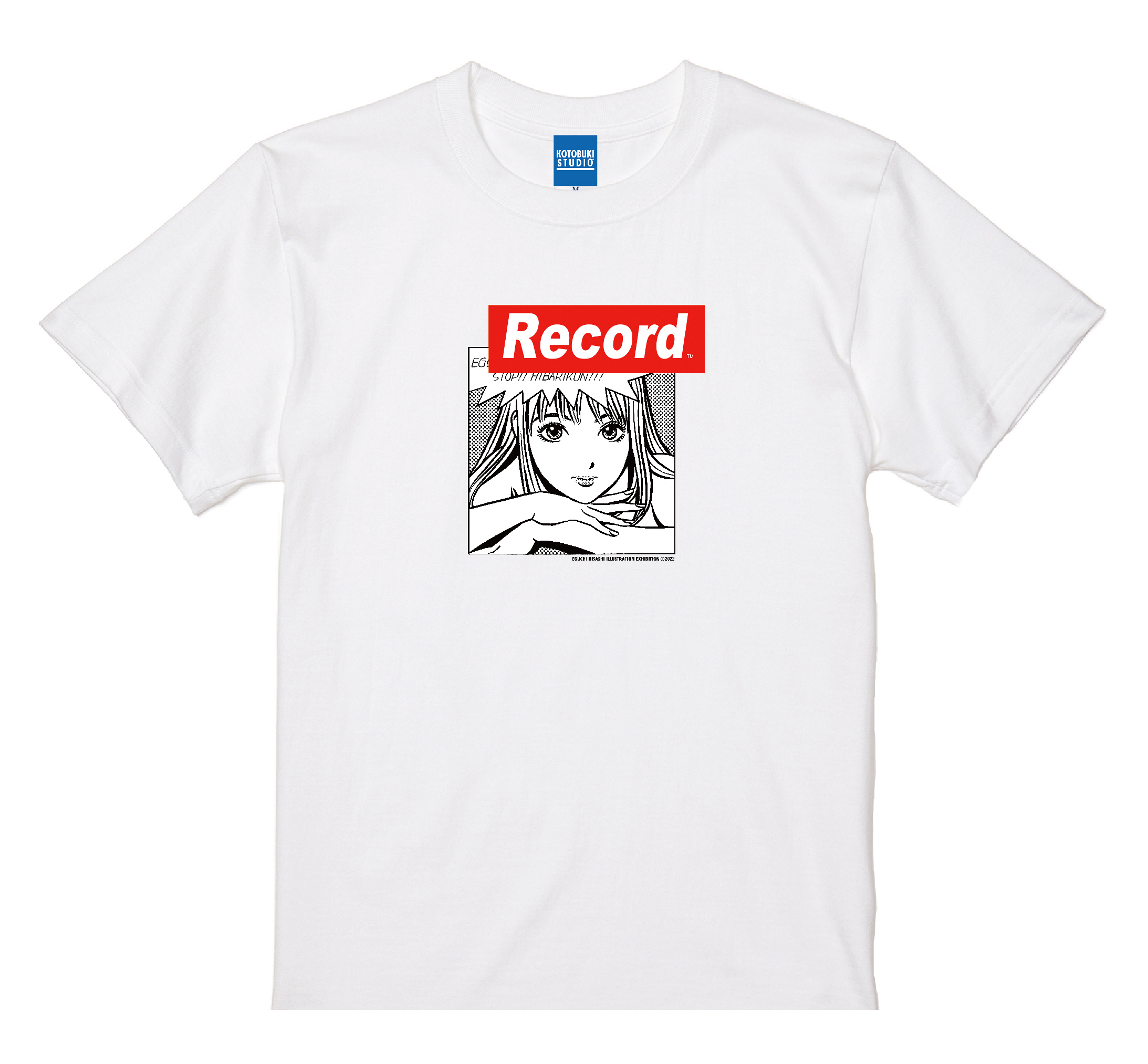 江口寿史 Tシャツ XL ストップ ひばりくん RECORD展 半袖 - その他